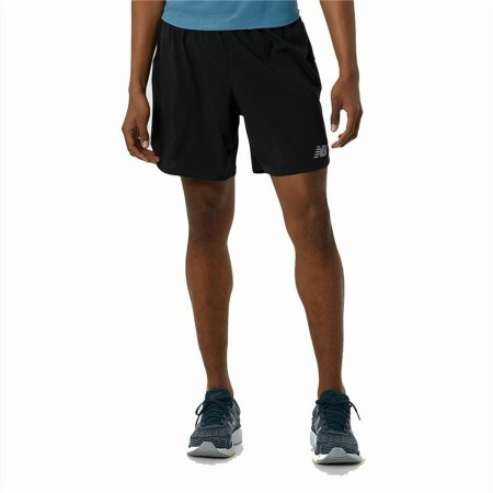 Herren-Sportshorts New Balance Impact Run 7" Schwarz