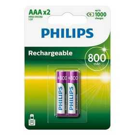 Batterie rechargeable Philips Batería R03B2A80/10 1.2 V 800 mAh