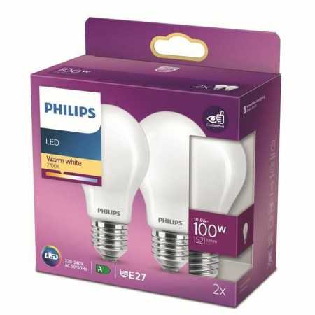 Lampe LED Philips Blanc D A+ (2700k) (2 Unités) (Reconditionné A+)