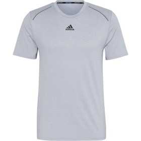 Men’s Short Sleeve T-Shirt Adidas Hiit Grey