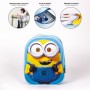 3D School Bag Minions Blue 25 x 31 x 10 cm