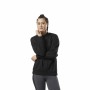 Women’s Sweatshirt without Hood Reebok Supply Crew Black