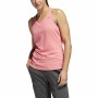 Ärmelloses Damen-T-Shirt Adidas 3 Stripes Tank Rosa