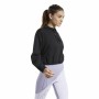 Women’s Hoodie Reebok Sportswear Cropped Black