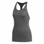 Ärmelloses Damen-T-Shirt Adidas 3 Stripes Tank Dunkelgrau