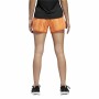 Short de Sport pour Femme Adidas M10 3" Orange