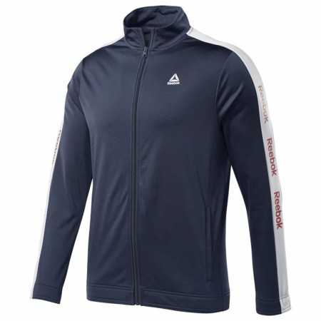 Sportjackefür Herren Reebok Essentials Linear Logo Dunkelblau