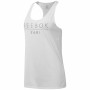 Ärmlös sporttröja Dam Reebok 1895 Race Vit