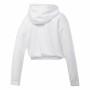 Damen Sweater mit Kapuze Reebok Sportswear Cropped Weiß