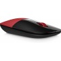 Wireless Mouse HP V0L82AAABB Red Black/Red
