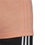 Men’s Short Sleeve T-Shirt Adidas 3 stripes Salmon