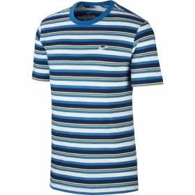 T-shirt med kortärm Herr Nike Stripe Tee Blå