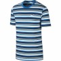 T-shirt med kortärm Herr Nike Stripe Tee Blå