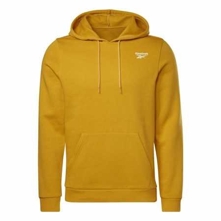 Herren Sweater mit Kapuze Reebok Identity Ocker