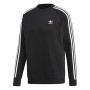 Men’s Sweatshirt without Hood Adidas 3 stripes Black