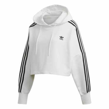 Women’s Hoodie Adidas Cropped White