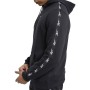 Men’s Hoodie Reebok Essentials Tape Black