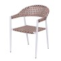 Garden chair Nadia Biscuit Aluminium