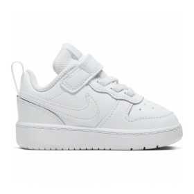 Chaussures de Sport pour Enfants Nike BOROUGH LOW 2 BQ5453 100 Blanc