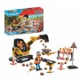 Playset Playmobil City Action Road Construction 45 Pieces 71045