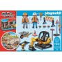 Playset Playmobil City Action Road Construction 45 Pieces 71045