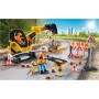 Playset Playmobil City Action Road Construction 45 Stücke 71045