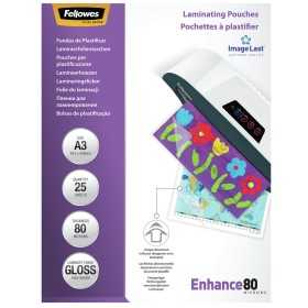 Laminating sleeves Fellowes 25 Units Transparent A3