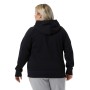 Damen Sweater mit Kapuze New Balance Schwarz