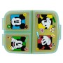 Burk med fack Mickey Mouse Fun-Tastic 19,5 x 16,5 x 6,7 cm polypropen