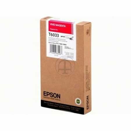Original Bläckpatron Epson C13T603300 Silvrig Magenta