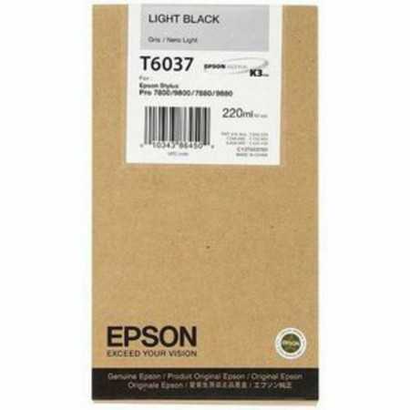 Original Bläckpatron Epson C13T603700 Svart