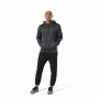 Women’s Hoodie Reebok Ready Poly Fleece Dark grey