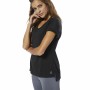 Damen Kurzarm-T-Shirt Reebok Wor Supremium Detail Schwarz