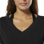Damen Kurzarm-T-Shirt Reebok Wor Supremium Detail Schwarz
