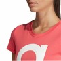 T-shirt med kortärm Dam Adidas Essentials Ljusrosa