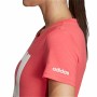 Damen Kurzarm-T-Shirt Adidas Essentials Hellrosa