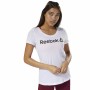 T-shirt med kortärm Dam Reebok Scoop Neck Vit