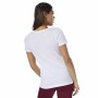 T-shirt med kortärm Dam Reebok Scoop Neck Vit