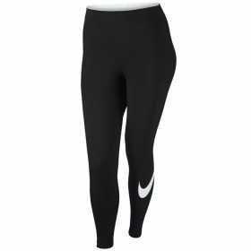 Sport-leggings, Dam Nike Club Logo Svart