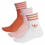 Chaussettes de Sport Adidas Originals Mid Cut 3 Unités