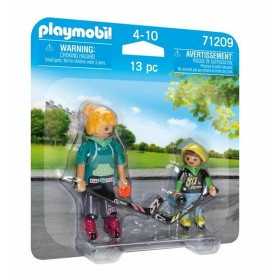 Playset Playmobil 71209 13 Delar Hockeyspelare Duo