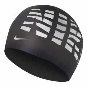 Bademütze Nike Graphic 3 Schwarz Silikon Erwachsene