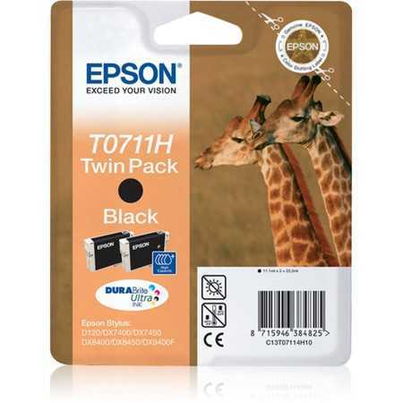 Original Tintenpatrone Epson C13T07114H20 Schwarz