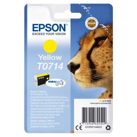 Original Bläckpatron Epson C13T07144022 Gul