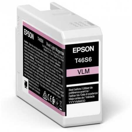 Original Ink Cartridge Epson C13T46S600 25 ml Black Magenta