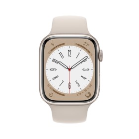 Montre intelligente Apple Watch Series 8 Blanc Beige 41 mm