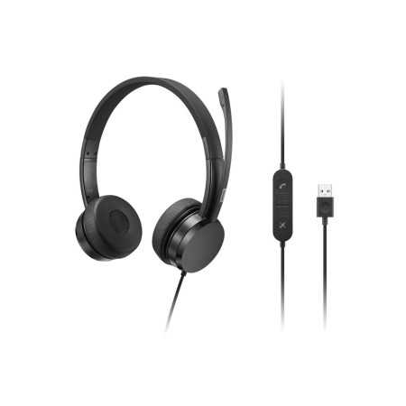 Casques avec Microphone Lenovo 4XD1K18260 Noir