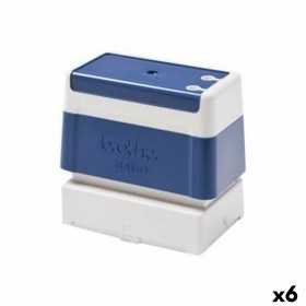 Stamper Brother 3458 34 x 58 mm Blue (6 Units)