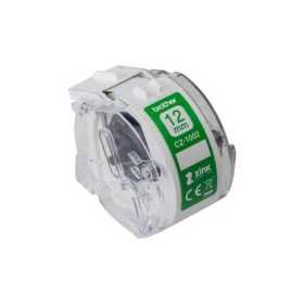 Printer Labels Brother CZ1002 White Green Multicolour