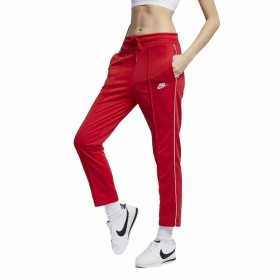 Pantalon de Survêtement pour Adultes Nike Sportswear Heritage Femme Rouge carmin